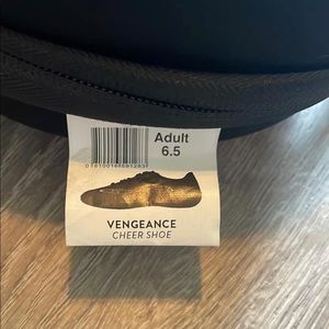 Nfinity Cheer shoes White pair size 6 and Black pair size 6.5 Adult sizes